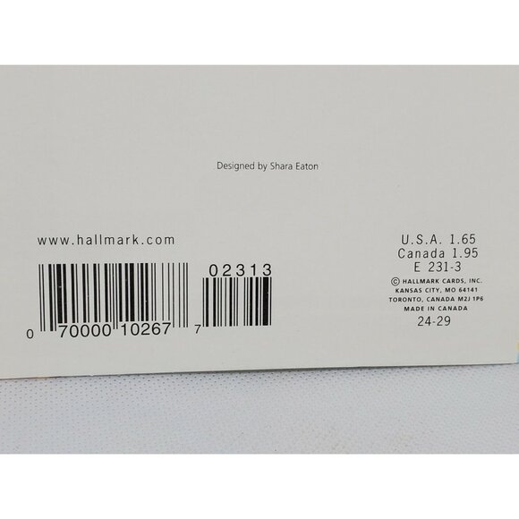Hallmark For Your Granddaughter Easter Card by Shara Eaton | Rare No Envelope - Picture 5 of 12